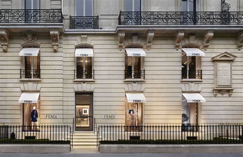 fendi avenue montaigne paris|montaigne avenue paris.